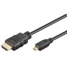 Cordon HDMI vers Micro HDMI - 2m