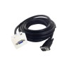 Plastron 45x45 HD15 F vers câble HD15 M - AWG28 - 20m