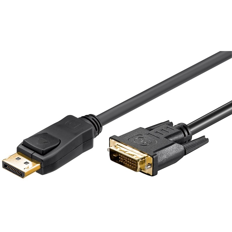 Cordon DisplayPort 1.1 M vers DVI-D (24+1) Mâle - AWG30 - 3m