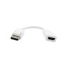 Adaptateur DisplayPort 1.2 M vers HDMI 1.4 F - AWG32 - 0.20m