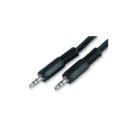 Cordon audio stéréo Jack 3.5 M/M - 2.5m