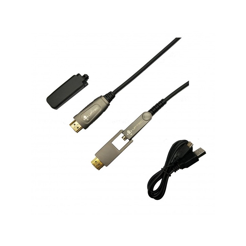 Cordons HDMI 2.0 Fibre Optique "Spécial Gaine"