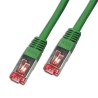 Cordon Cat 6 SSTP Vert LSOH