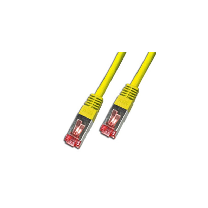 Cordon Cat 6 SSTP Jaune LSOH