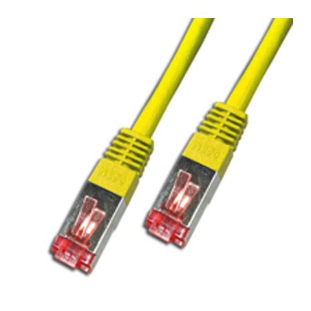 Cordon Cat 6 SSTP Jaune LSOH