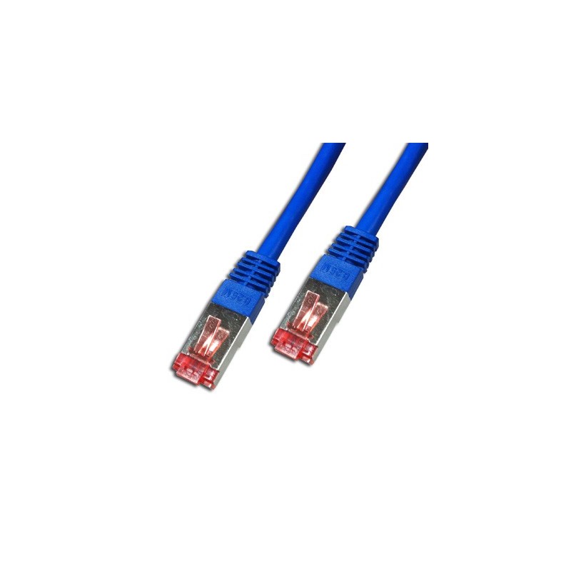 Cordon Cat 6 SSTP Bleu LSOH 