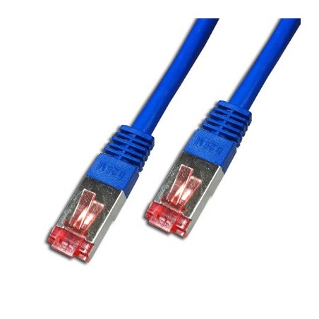 Cordon Cat 6 SSTP Bleu LSOH 