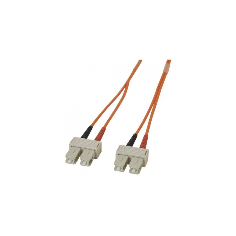 Cordon FO Duplex multimode 50/125 OM4